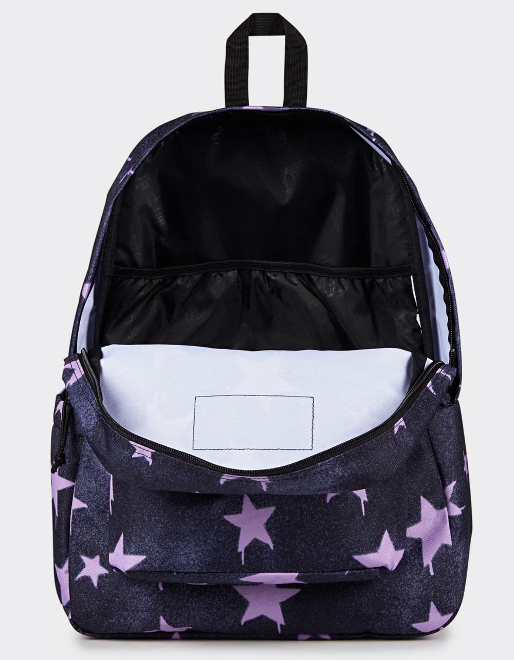 JANSPORT SuperBreak Plus Backpack - SPRAYED STARS PASTEL LILAC