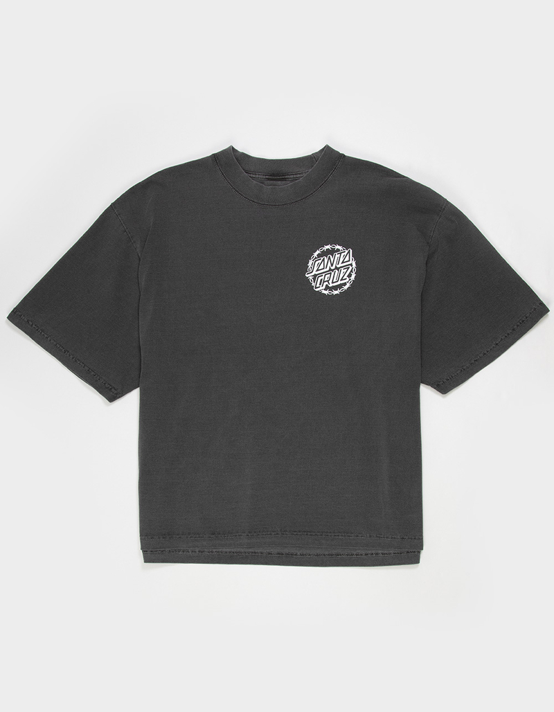 SANTA CRUZ Barbed Dot Mens Heavyweight Boxy Tee image number 2