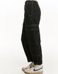 BDG Urban Outfitters Blaine Cargo Womens Black Skate Jeans image number 3