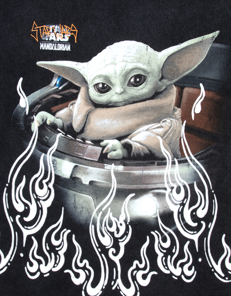 STAR WARS Mandalorian Grogu Mens Boxy Tee image number 1