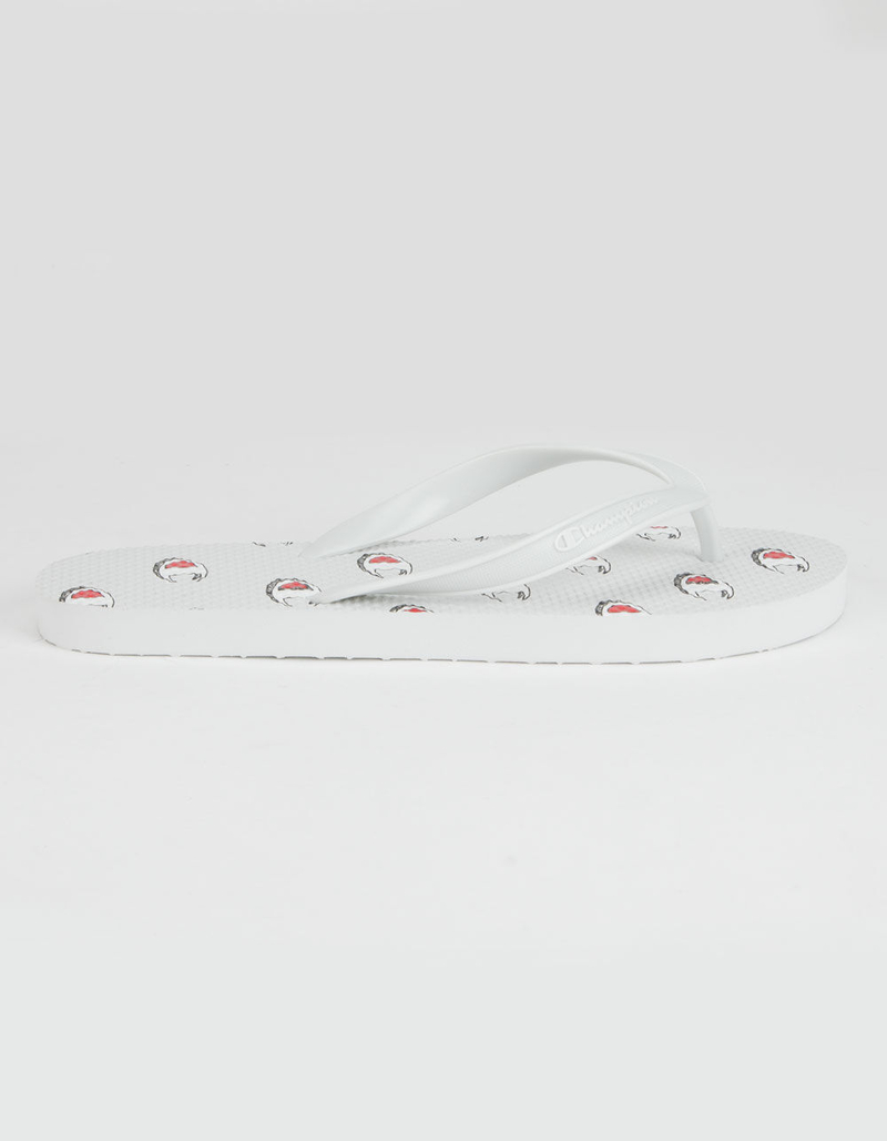 CHAMPION Repeat C White Mens Sandals image number 2