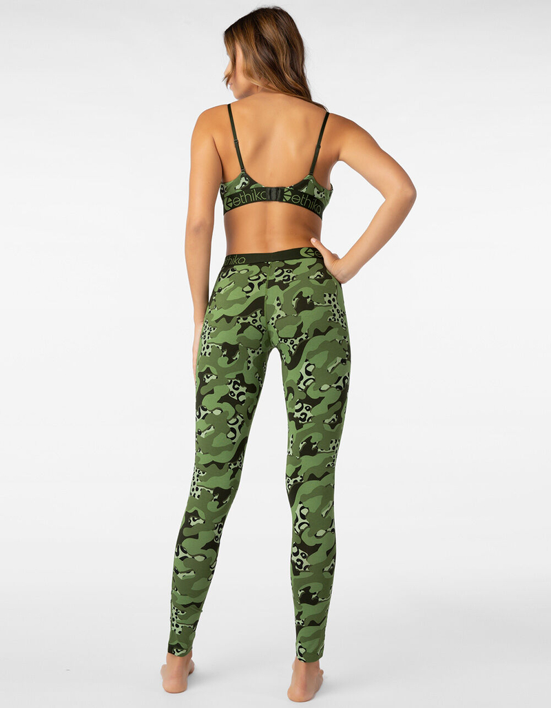 ETHIKA Camo Leopard Womens Leggings image number 2