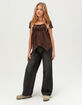 RSQ Girls Low Rise Wide Leg Jeans image number 1