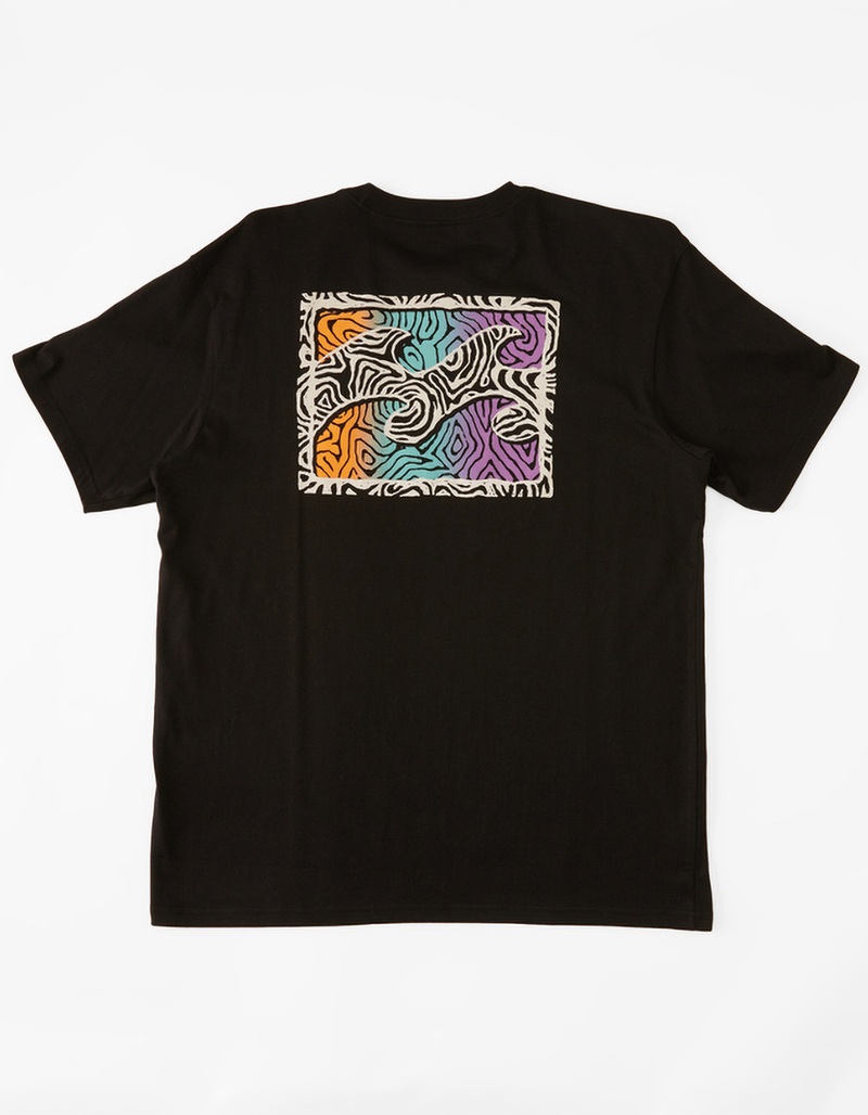 BILLABONG Crayon Wave Mens Tee image number 2
