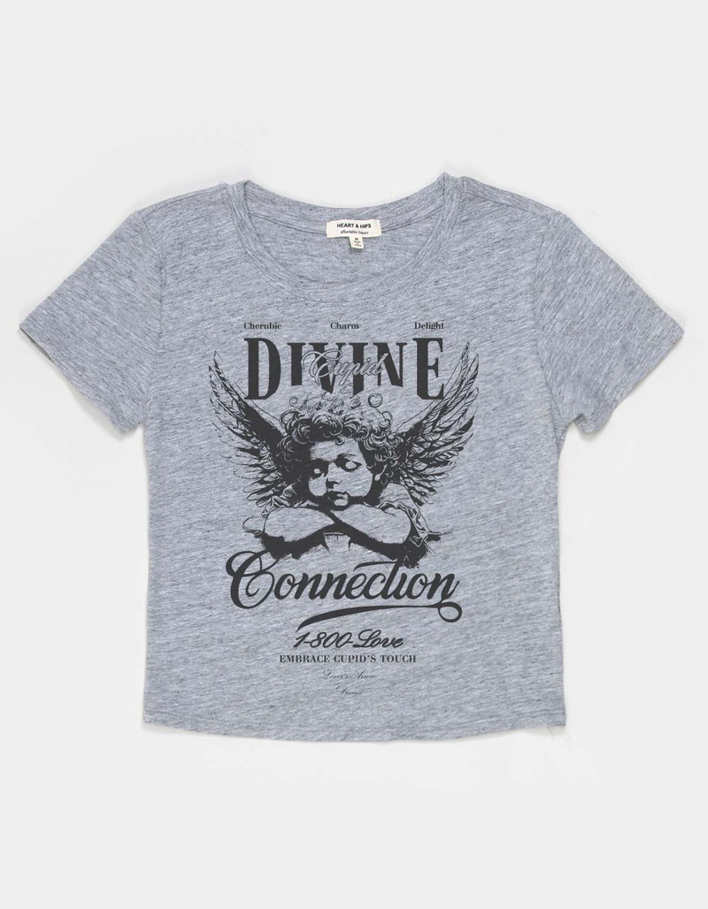 CHERUB Divine Cupid Womens Baby Tee image number 1