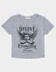 CHERUB Divine Cupid Womens Baby Tee image number 2