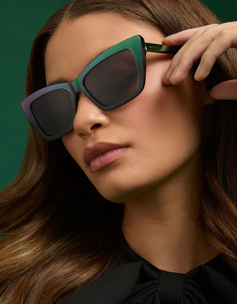 DIFF EYEWEAR x Wicked Elphaba Emerald Sunglasses image number 4