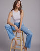 RSQ Womens High Rise Straight Leg Jeans image number 5