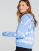 FREE PEOPLE Tie Dye Womens Blue Hoodie image number 2