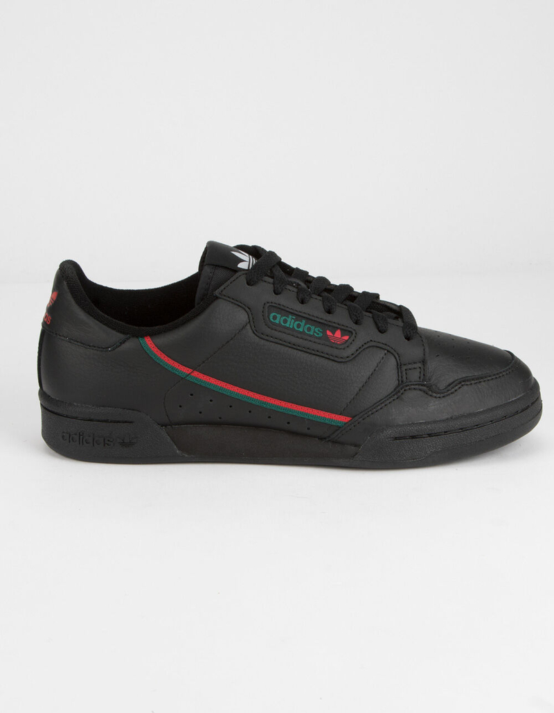 ADIDAS Continental 80 Core Black & Scarlet Shoes image number 0