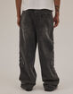 RSQ Mens Extra Baggy Applique Jeans image number 5