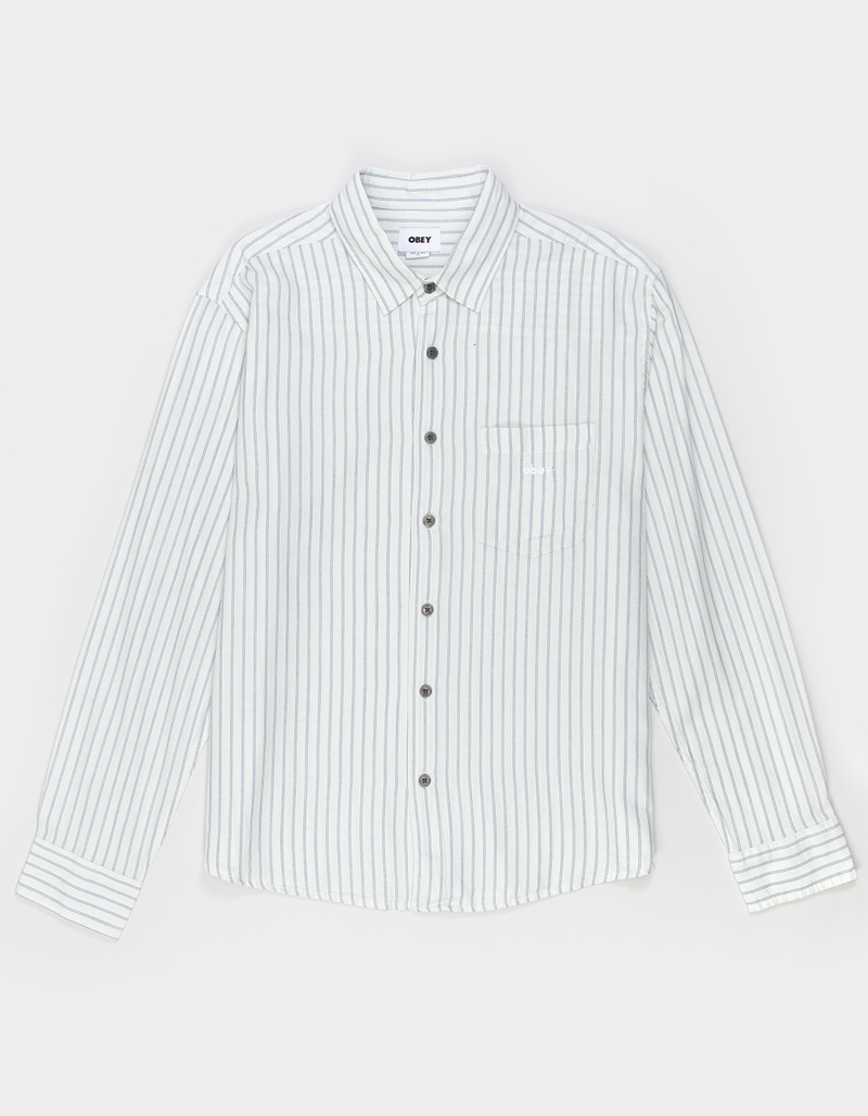 OBEY Winsor Mens Button Up Shirt image number 1