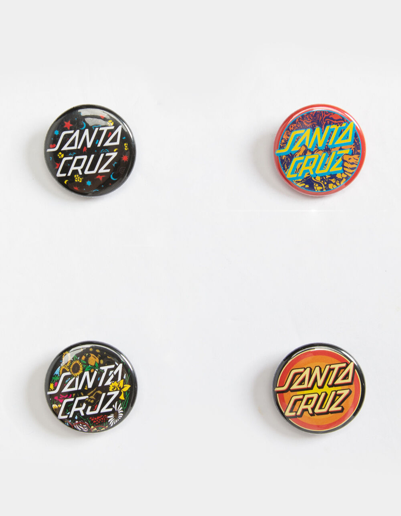 SANTA CRUZ 4 Pack Originals Pins image number 0