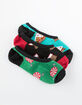 VANS 3 Pack Sugarplum Girls Canoodle Socks image number 1