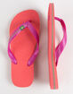 HAVAIANAS Brazil Logo Womens Flip Flops image number 6