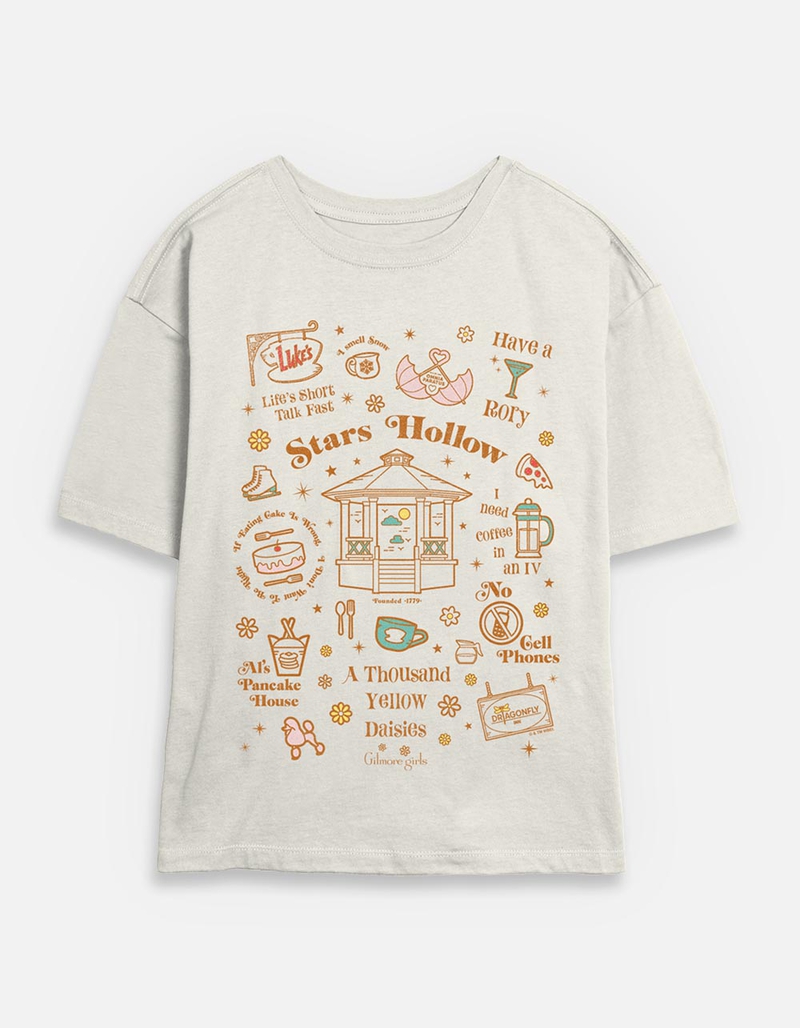 GILMORE GIRLS Stars Hollow Jumble Unisex Tee image number 0