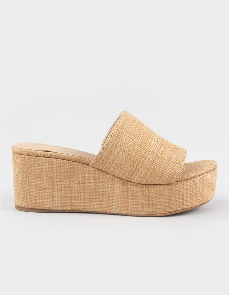 BAMBOO Beyond Womens Wedge Sandals image number 0