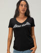 METAL MULISHA Briar Angel Womens V-Neck Tee image number 2