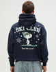 RSQ x Peanuts Snoopy Ski Club Mens Hoodie image number 1