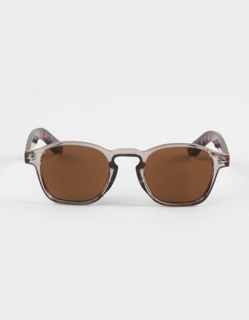 RSQ Round Tort Arm Sunglasses Alternative Image