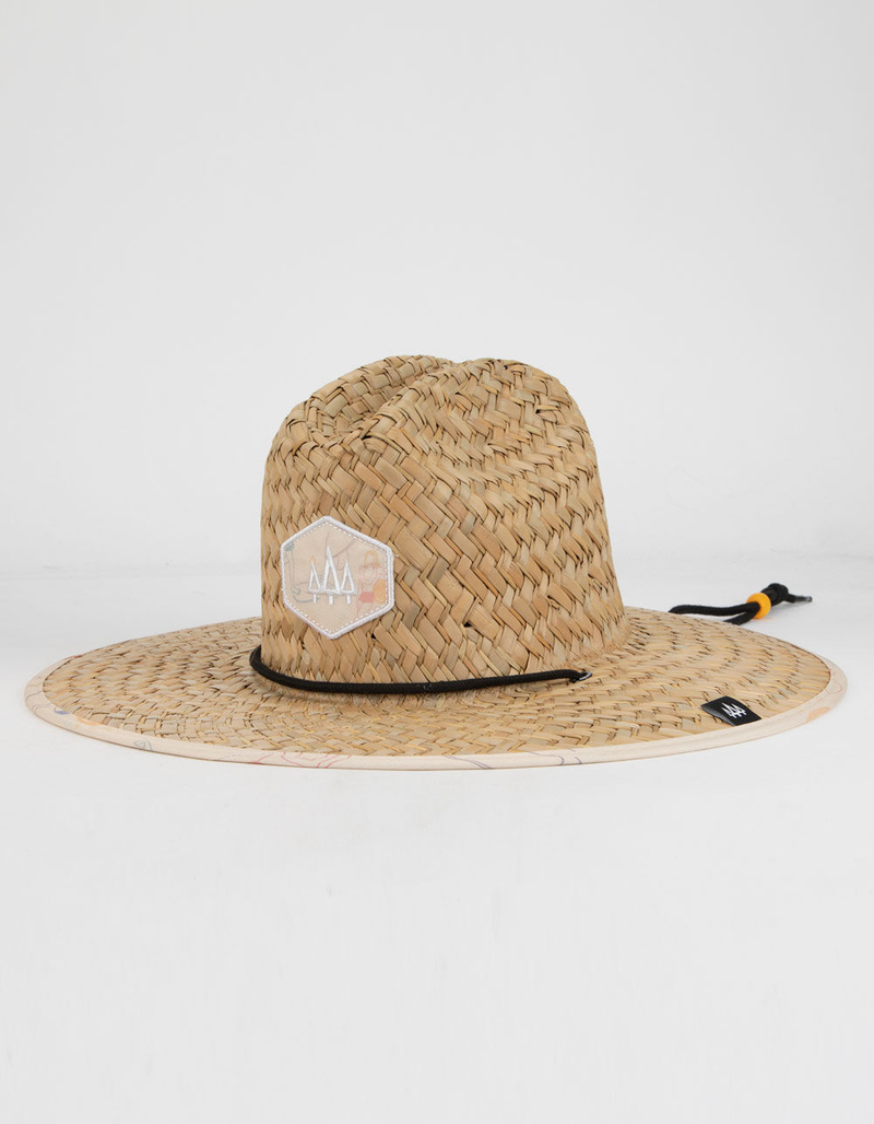 HEMLOCK HAT CO. Glider Mens Lifeguard Straw Hat image number 0