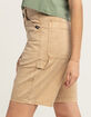 VOLCOM Kraftsman Womens Mid Denim Shorts image number 3