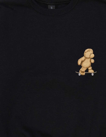 SKATE Bear Unisex Kids Crewneck Sweatshirt Alternative Image