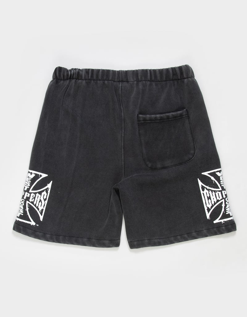 WEST COAST CHOPPERS Stroke Logo Mens Sweat Shorts image number 1