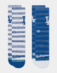 STANCE Dodgers Twist 2 Pack Mens Crew Socks image number 1