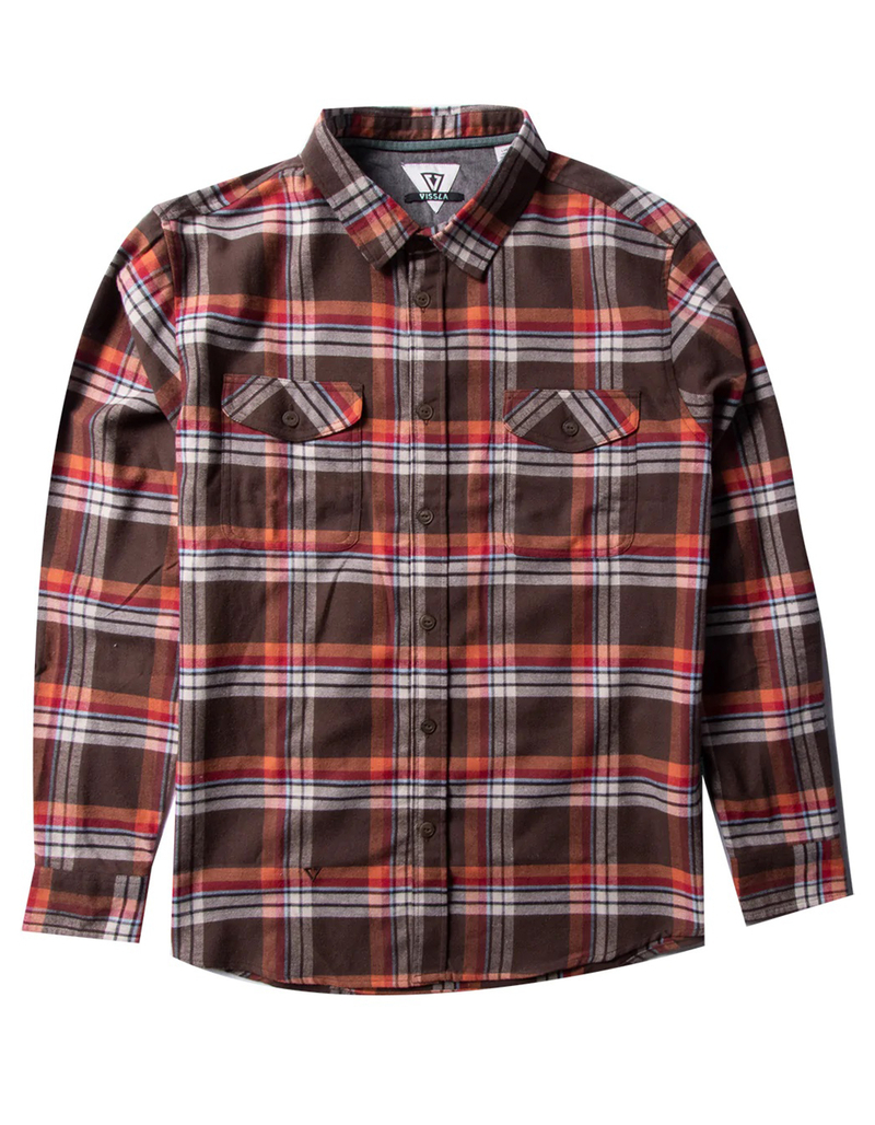 VISSLA Central Coast Mens Flannel image number 0