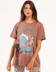 O'NEILL Skeleton Womens Oversized Tee image number 1