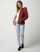 RIP CURL Anti-Series Anoeta Red Womens Jacket image number 5
