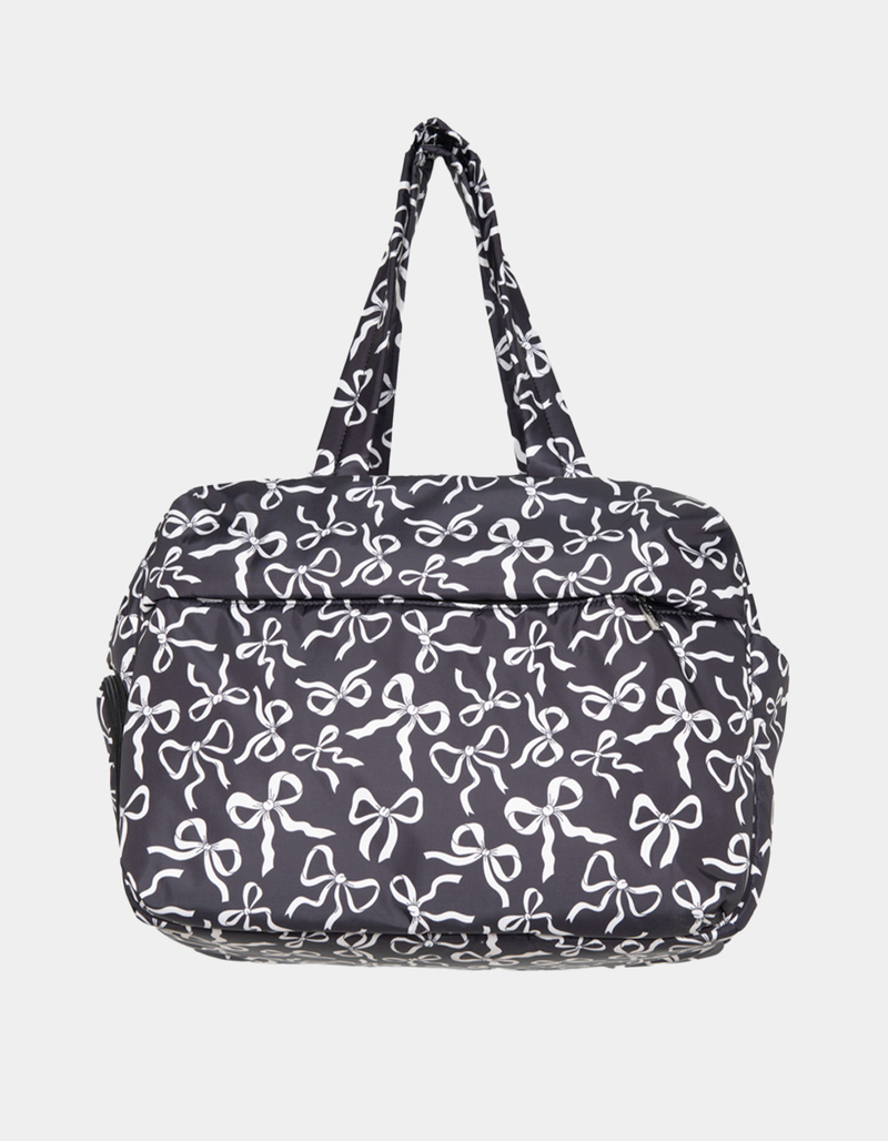 KATYDID Bows All Over Weekender Bag image number 0