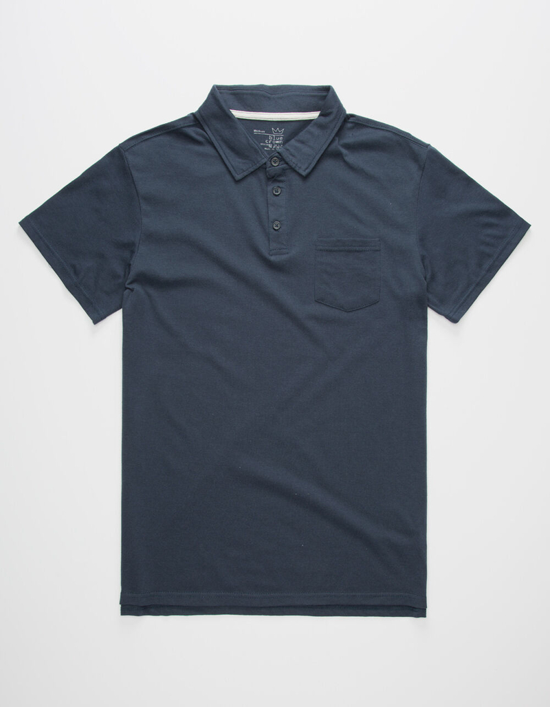 BLUE CROWN Mens Polo Shirt image number 0