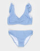 ROXY Check Me Out Girls Bralette Bikini Set image number 1