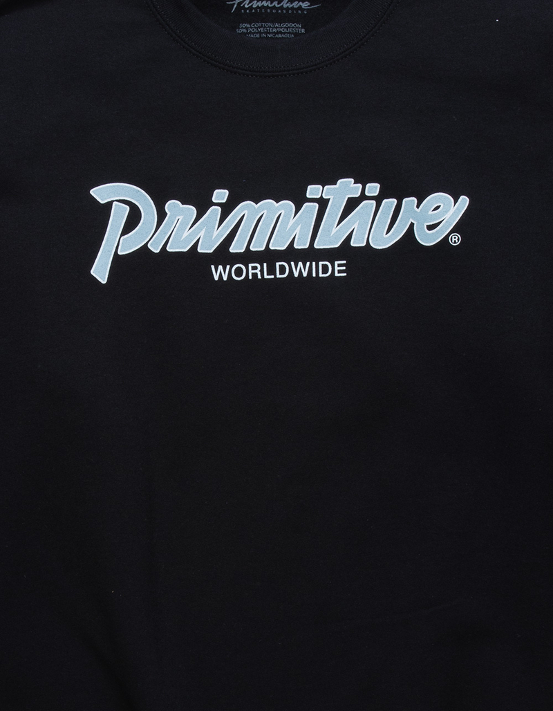 PRIMITIVE League Script Mens Crewneck Sweatshirt image number 2