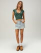 BDG Urban Outfitters Bella Womens Seamless Lace Top image number 2