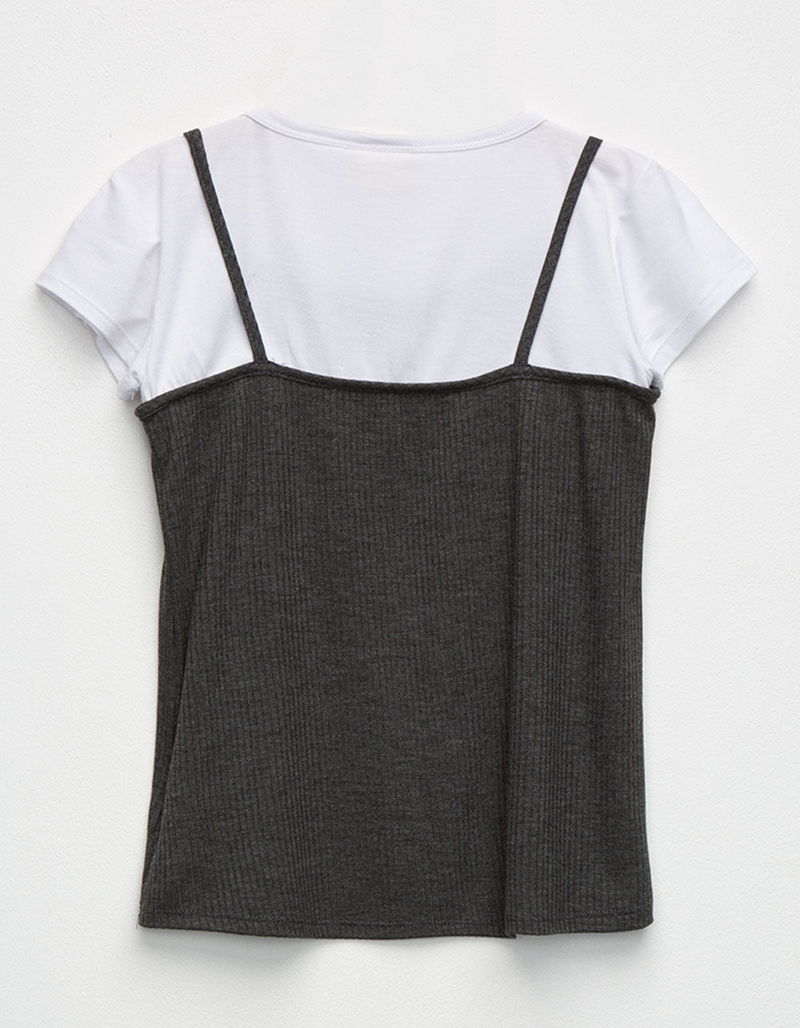 H.I.P. Ribbed Slip Girls Tee image number 1