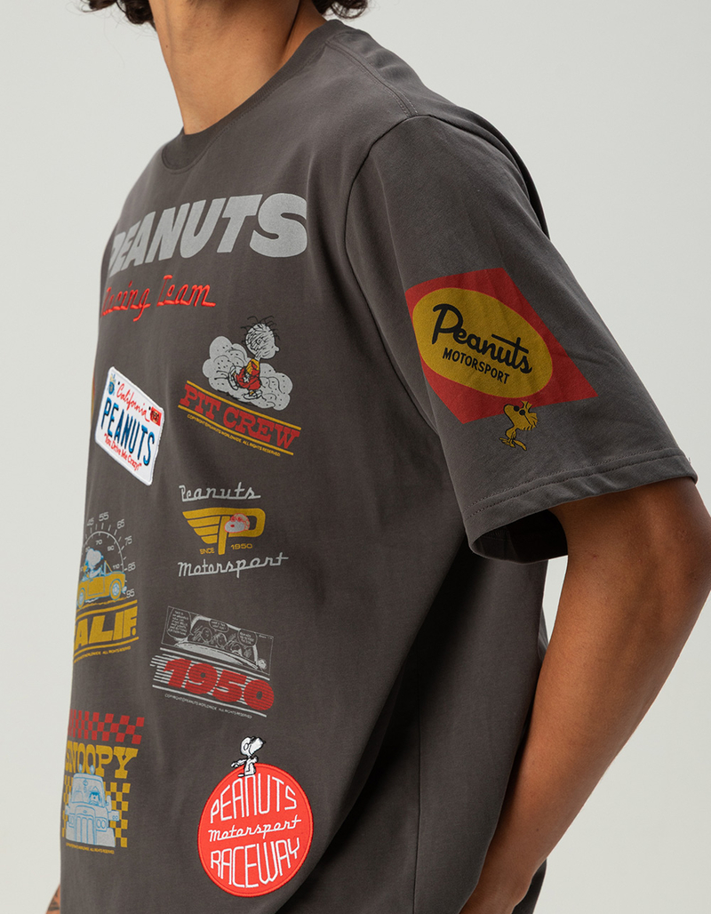 RSQ x Peanuts Racing Mens Boxy Tee image number 2