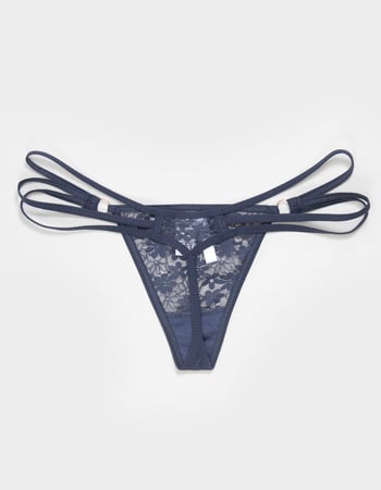 FULL TILT Strappy Side Lace Thong Alternative Image