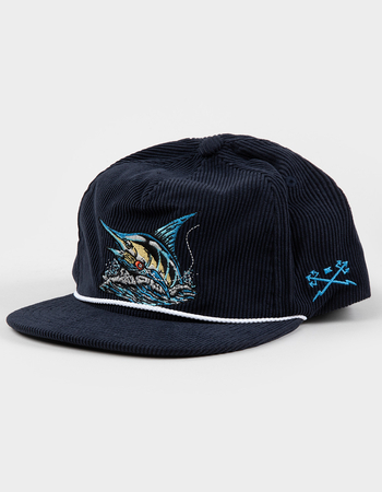 DARK SEAS Bait Shop Corduroy Snapback Hat Primary Image