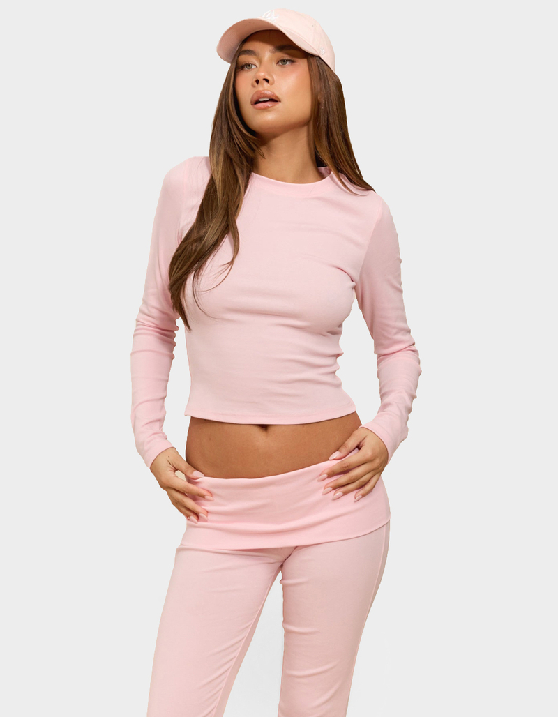 EDIKTED Ivanne Long Sleeve Tee image number 1