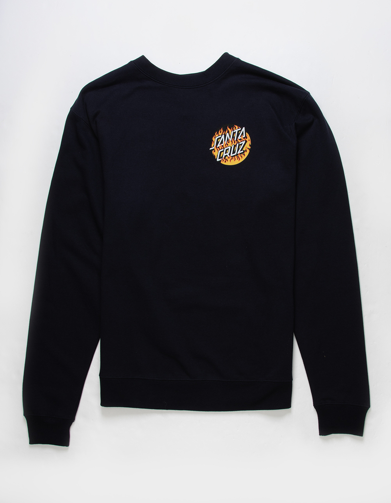 SANTA CRUZ Blaze Dot Mens Crewneck Sweatshirt image number 1