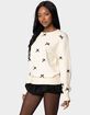 EDIKTED Satin Bow Oversized Sweater image number 3