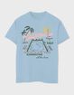 CALIFORNIA Summertime Pool Day Unisex Kids Tee image number 1