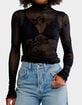 FREE PEOPLE You Decide Womens Sheer Long Sleeve Top image number 1