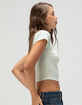 TILLYS Womens Baby Tee image number 3