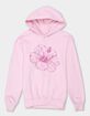 HIBISCUS Outline Unisex Kids Hoodie image number 1