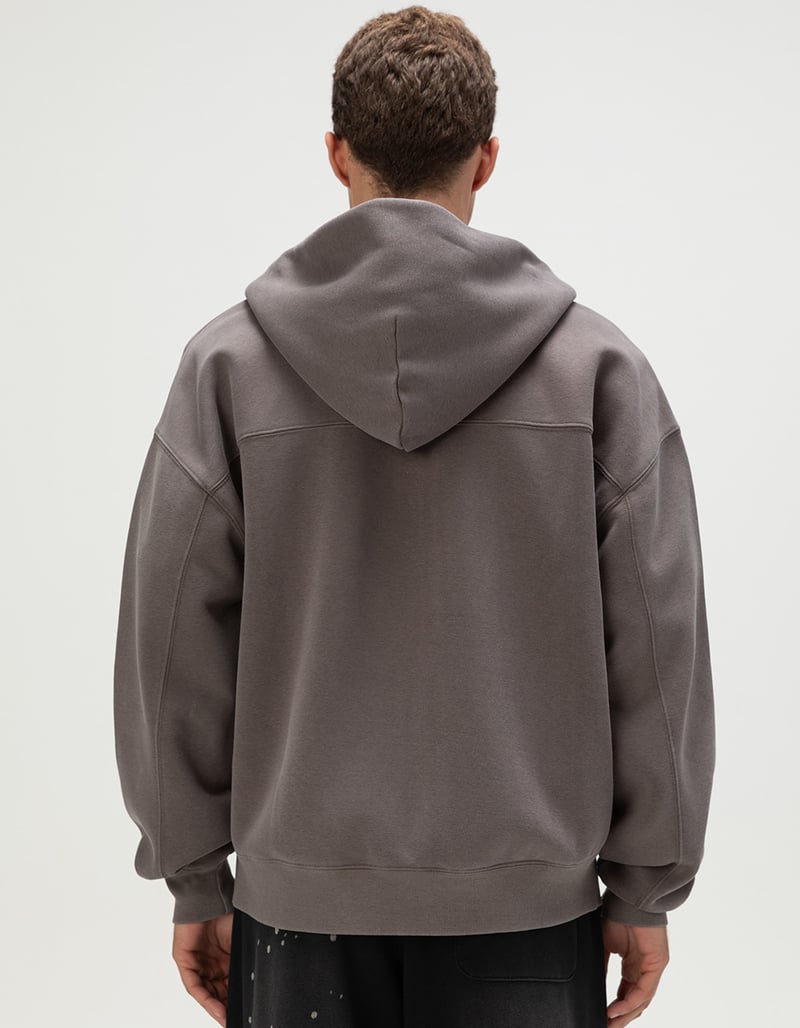 RSQ Mens Oversized Zip-Up Hoodie image number 4