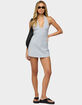 EDIKTED Rosalynne Ribbed Halter Romper image number 5
